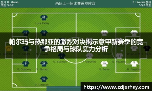 帕尔玛与热那亚的激烈对决揭示意甲新赛季的竞争格局与球队实力分析